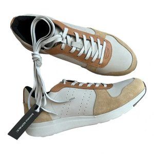 Banana Republic White Leather Trainer Sneaker 10.5
